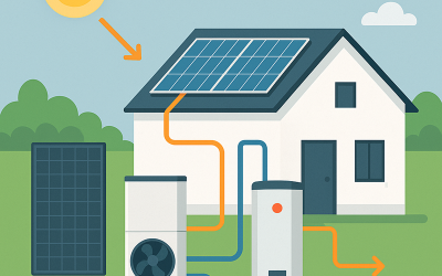 Po co hybryda: fotowoltaika + pompa ciepła + kocioł?